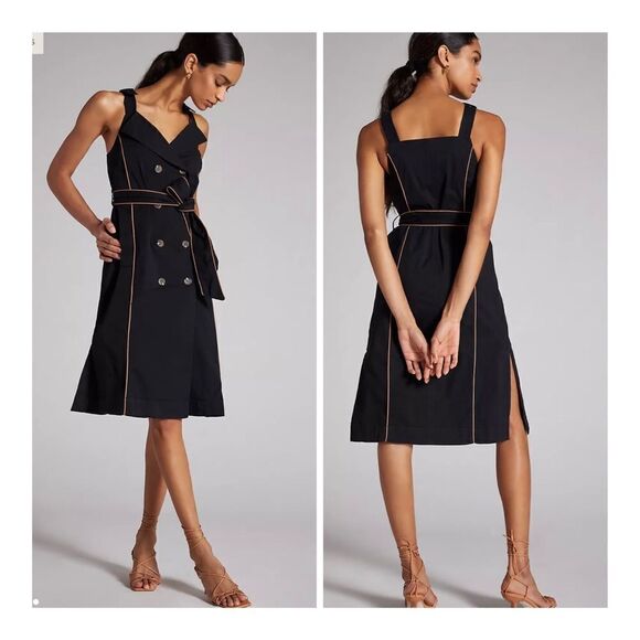 Anthropologie Maeve Trench midi dress size 22W NWT 
New with tag MSRP $180 - Picture 1 of 9